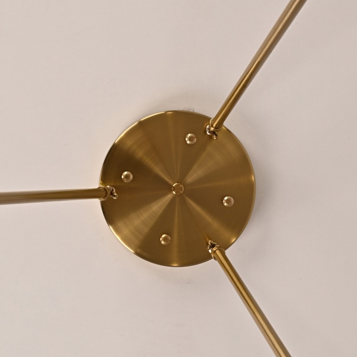 Люстра TORCHE DE VERRE Round Chandelier 8 ImperiumLoft