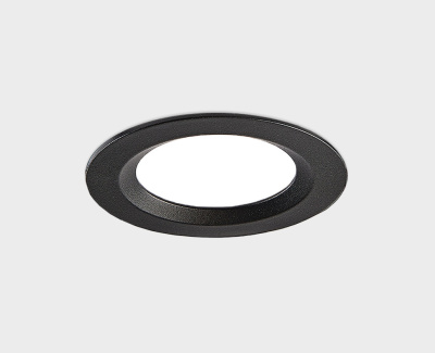 Влагозащищенный светильник Italline IT08-8018 black 4000K