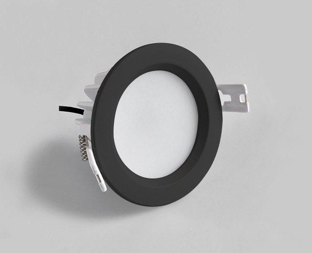 Влагозащищенный светильник Italline IT08-8018 black 4000K