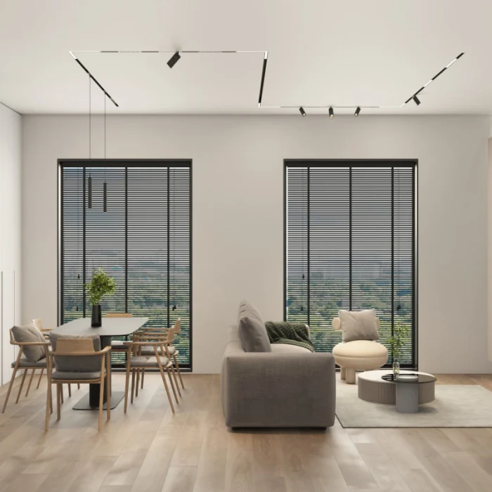 Подвесной трековый светильник SIMPLE SPOT DK8108-BK