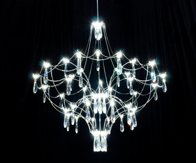 Люстра диммируемая Галанта Kink Light 07884-70,02(21)