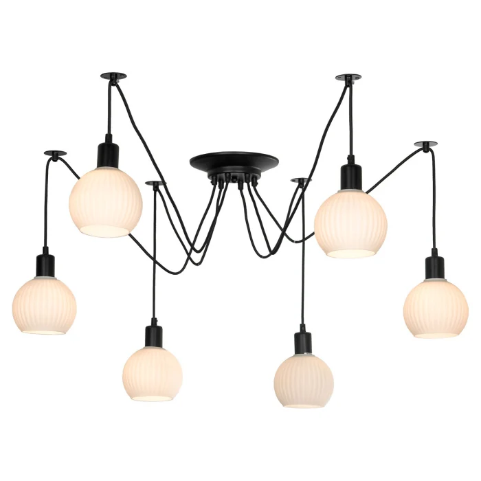 Подвесной светильник паук Lussole Loft Shirley LSP-8439