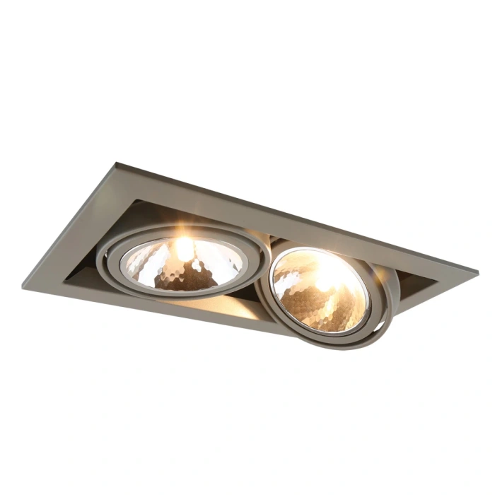 Встраиваемый светильник Arte Lamp Cardani Semplice A5949PL-2GY