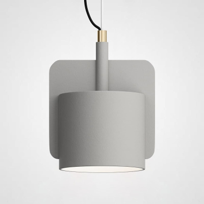 Подвесной бетонный светильник SKOVL C Серый ImperiumLoft