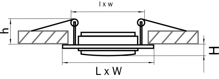 Встраиваемый светильник Singo LIGHTSTAR 11621