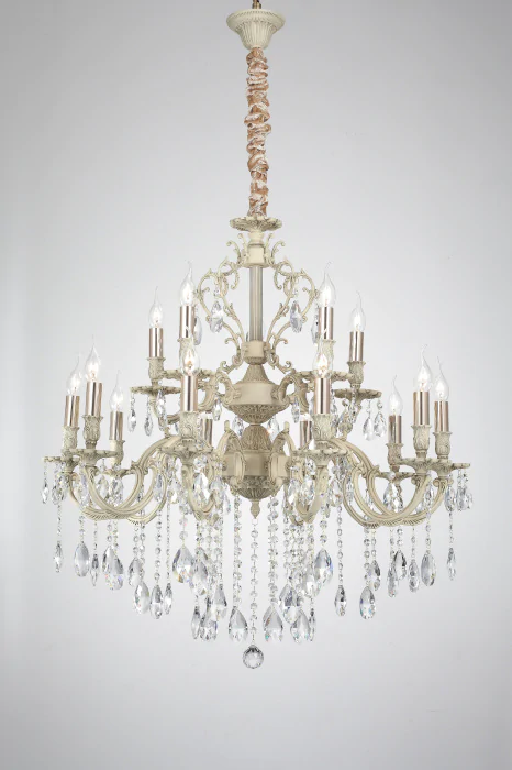 Люстра подвесная Lucia Tucci BARLETTA 1730.15 cream white