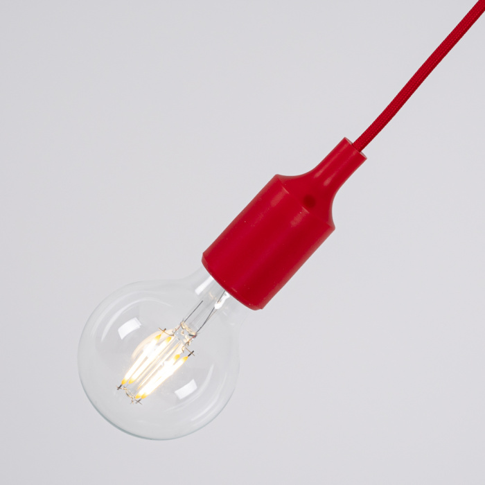 Подвесной светильник Muuto E27 Red ImperiumLoft