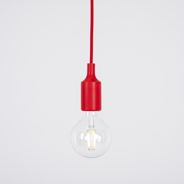 Подвесной светильник Muuto E27 Red ImperiumLoft