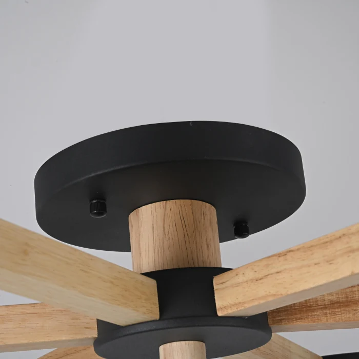 Потолочная люстра TURNA 6 Black ImperiumLoft