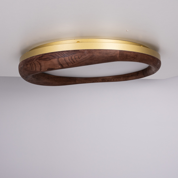 Потолочный светильник RUNIS D80 Dark brown ImperiumLoft