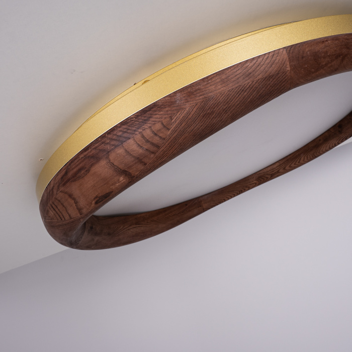 Потолочный светильник RUNIS D80 Dark brown ImperiumLoft