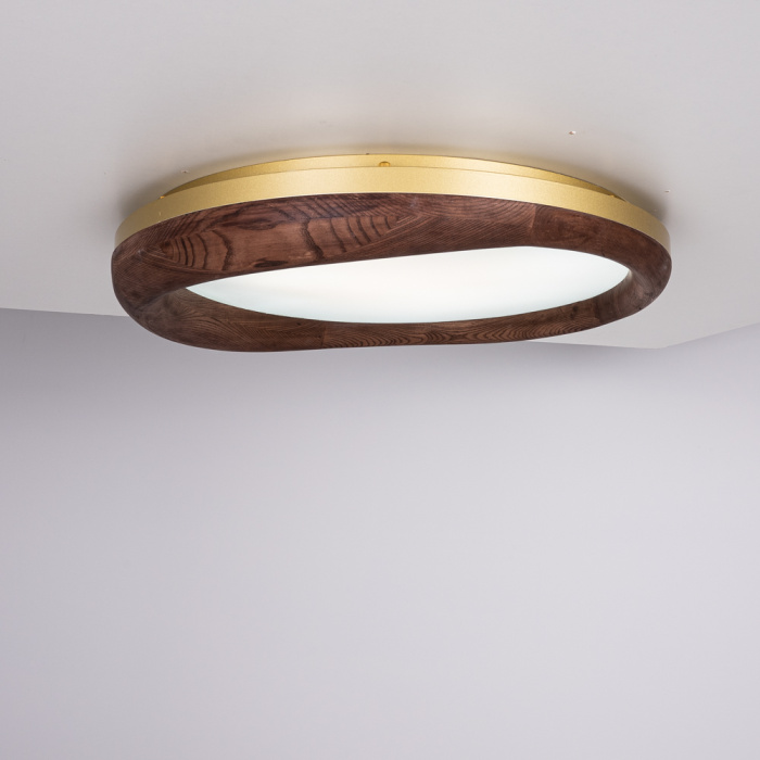 Потолочный светильник RUNIS D80 Dark brown ImperiumLoft