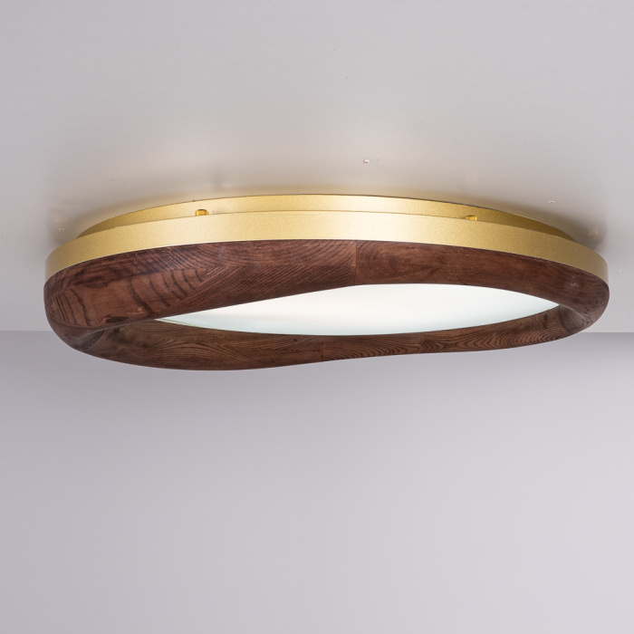 Потолочный светильник RUNIS D80 Dark brown ImperiumLoft