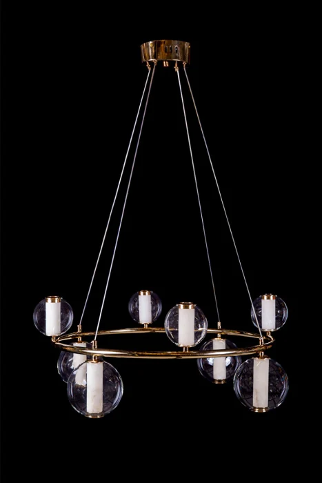 Подвесная люстра Leon Aurore LE7703/8 Gold