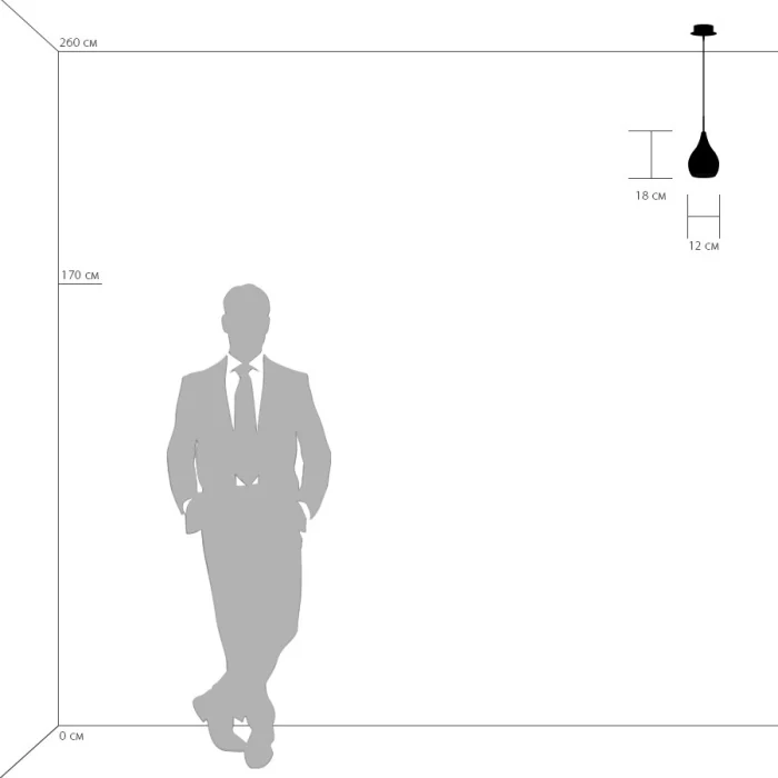 Подвесной светильник Pentola LIGHTSTAR 803030