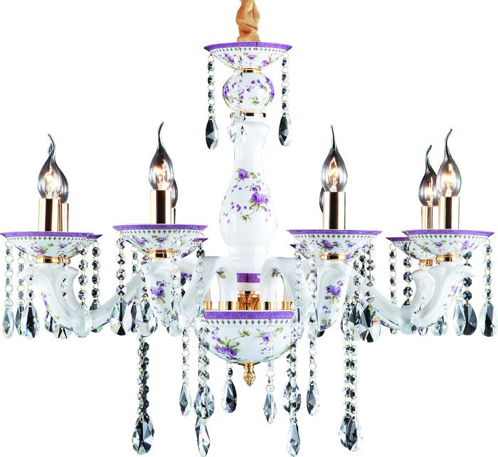 Люстра подвесная Arte Lamp CONTESSA A6613LM-8GO