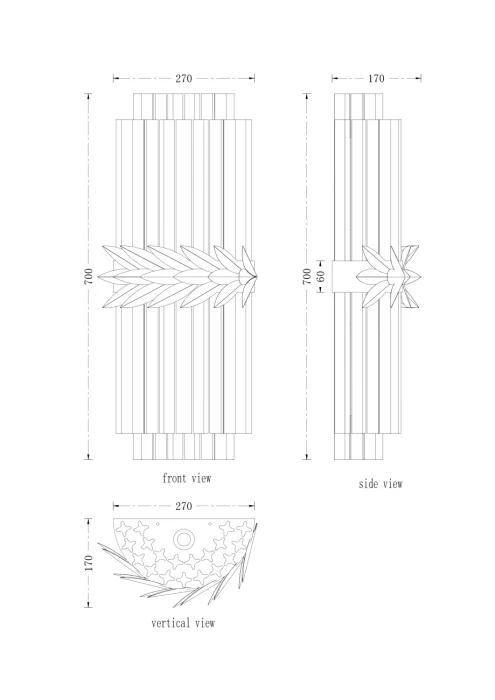 Настенный светильник Leon Cesar LE1107-1