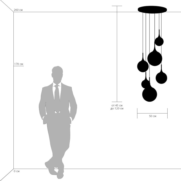 Подвесной светильник Lightstar GLOBO 813062