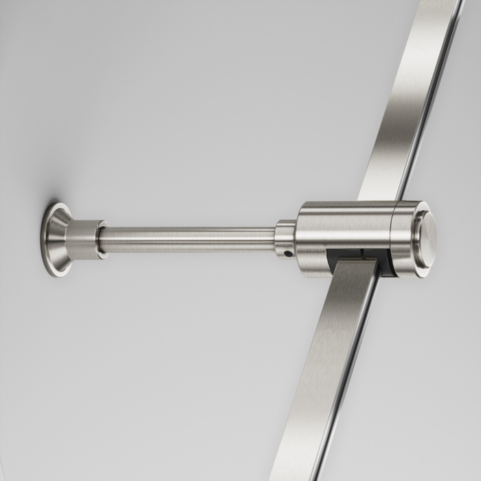 Крепление настенное Wall одинарное удлиненное Flarity платина Maytoni TRA155CW-SL1-PT