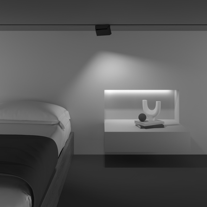 Трековый светильник Maytoni Points Rot TR077-2-10W3K-B