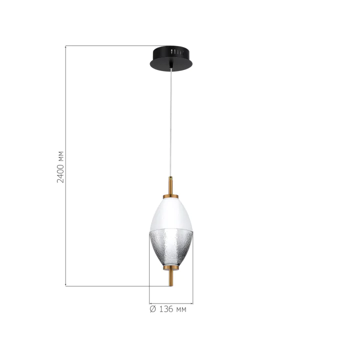 Подвесной светильник ST LUCE ICE SL6130.403.06
