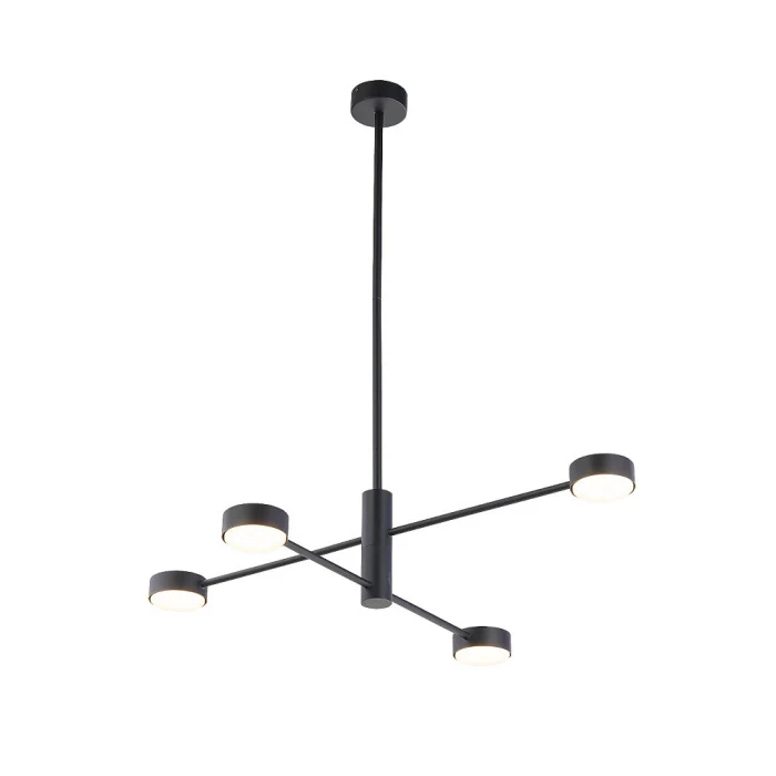 Люстра на штанге Nowodvorski Orbit Black 7945