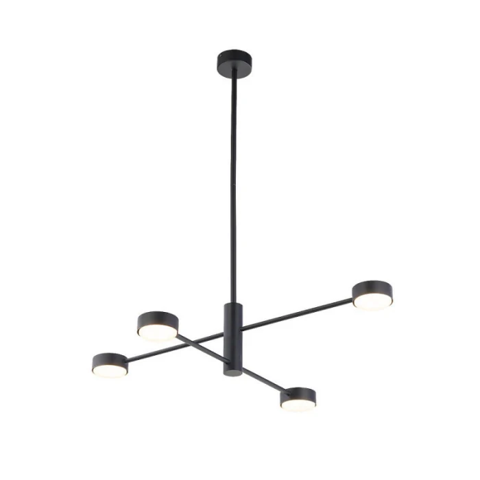 Люстра на штанге Nowodvorski Orbit Black 7945