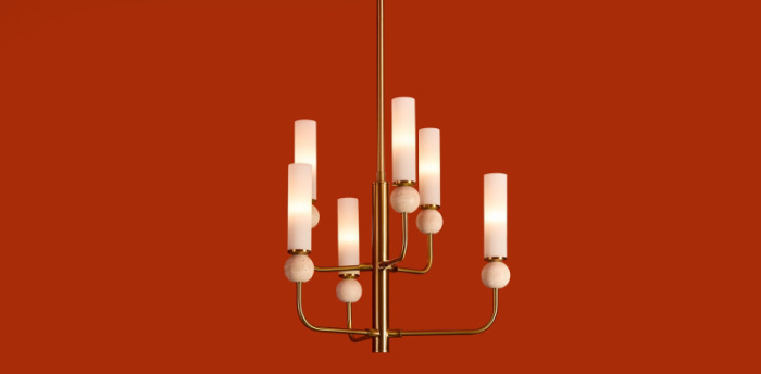 Люстра на штанге Freya Sunspot FR5482CL-06BS1