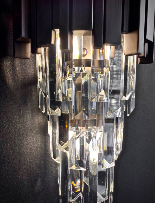 Настенный светильник Delight Collection Barclay A006-200 A2 dark copper