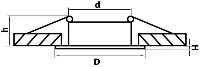Встраиваемый светильник LEVIGO LIGHTSTAR 10014