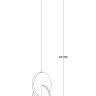 Подвесной светильник Freya Nova FR6002PL-L15BS