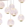 Подвесной светильник Delight Collection Elliot Diamante MD20001012-17A gold