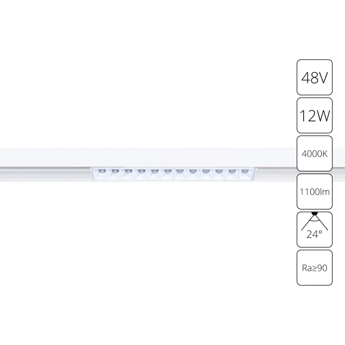 Магнитная трековая система Arte Lamp LINEA A4664PL-1WH