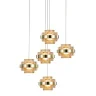 Подвесной светильник Delight Collection Indiana MD22030002-5A gold/champagne