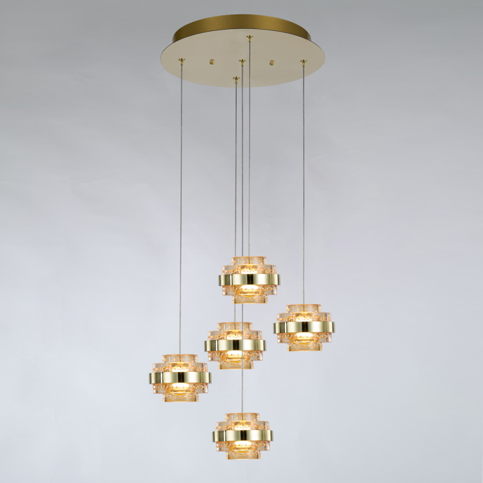 Подвесной светильник Delight Collection Indiana MD22030002-5A gold/champagne