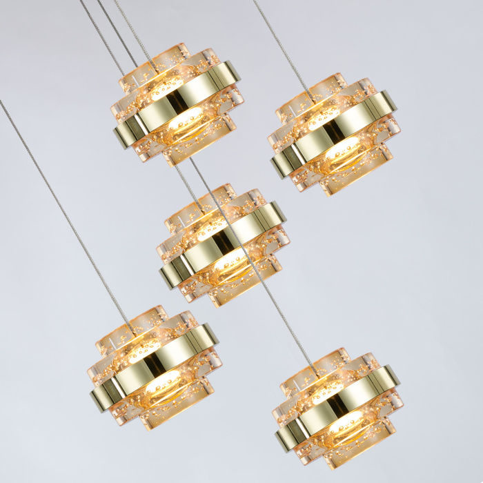 Подвесной светильник Delight Collection Indiana MD22030002-5A gold/champagne