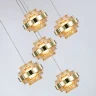 Подвесной светильник Delight Collection Indiana MD22030002-5A gold/champagne
