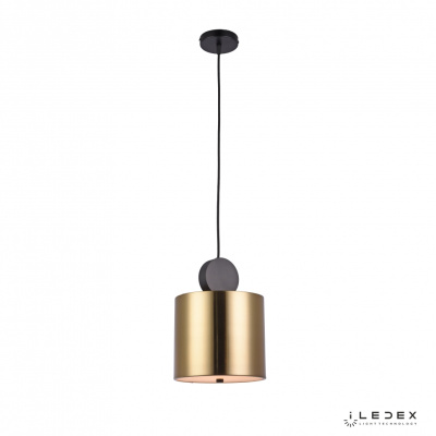 Подвесной светильник iLedex PLAY P820/1-12W-3000K-D195 MATT BLACK&amp;BRONZE