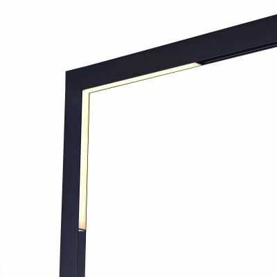 Магнитный трековый светильник Черный LED 1*20W 3000K 1 000Lm Ra>90 120° IP20 L330xW330x ST801.436.20