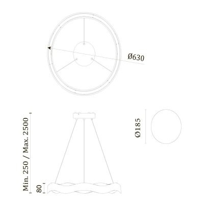 Подвесной светильник LEDS C4 HELLO