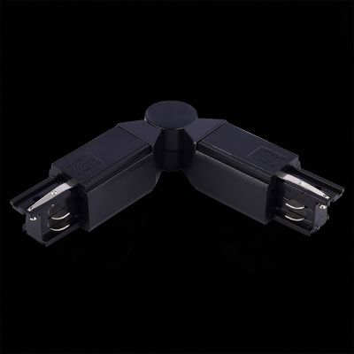 Поворотный угол для трехфазного шинопровода ST-Luce Черный ST030.409.18