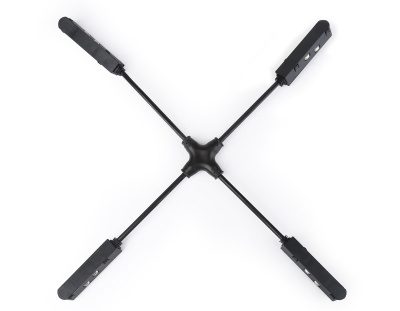 Коннектор питания гибкий х-образный для шинопровода Magnetic Ambrella light GL3639