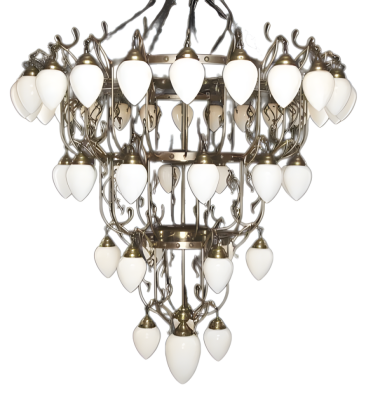 Подвесная люстра Berliner Messinglampen D236-123op+223opB