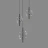 Подвесной светильник Delight Collection 10018P 10018P/1 black/clear