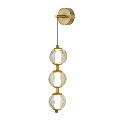 Бра Delight Collection OD2437 OB2437 brass/clear