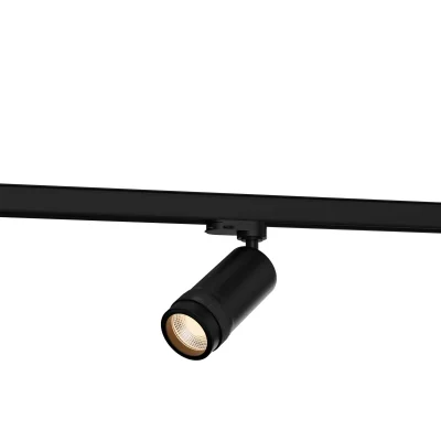 Светильник трековый Zoom Черный LED 1*10W 3000K 900Lm Ra 10-55° IP20 D55xH125 220V ST691.436.10