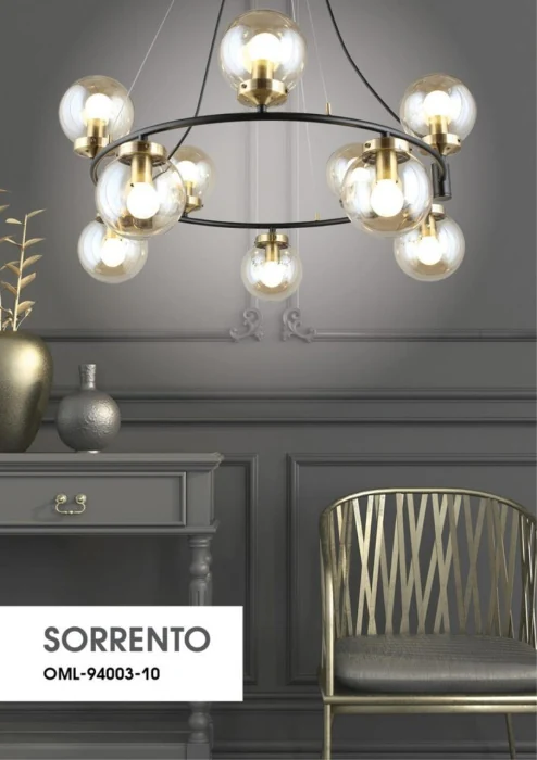 Люстра подвесная Omnilux Sorrento OML-94003-10