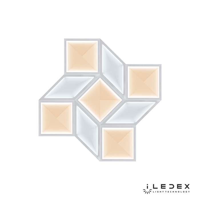 Настенно-потолочный светодиодный светильник iLedex CReator X070112 WH-6000K