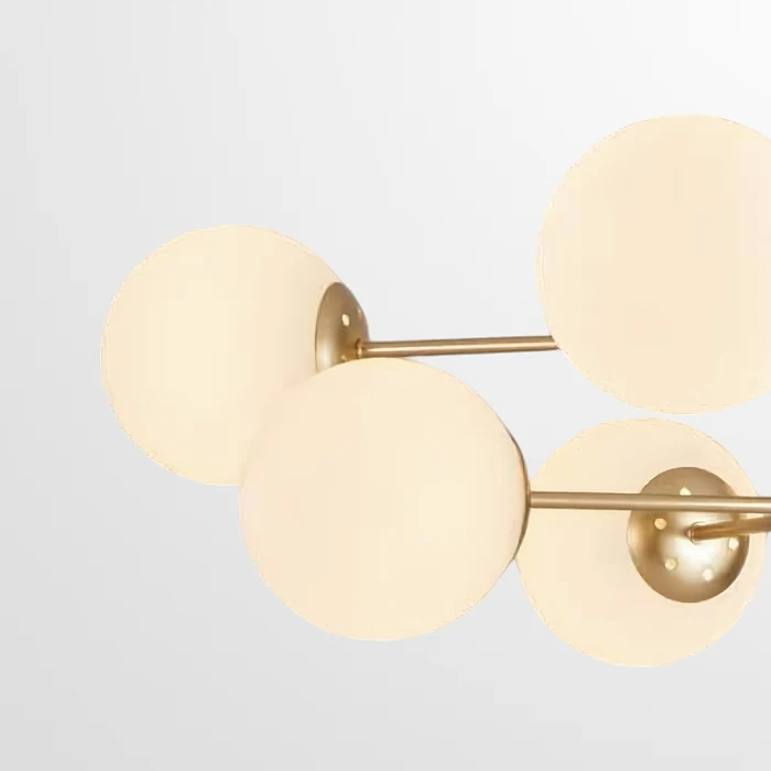 Люстра на штанге ImperiumLoft Roundi Brass 305756-23