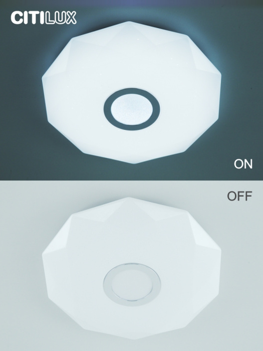 Потолочный светильник Citilux Диамант Смарт CL713A30G